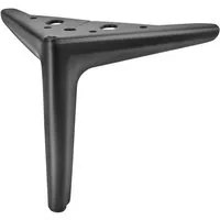 Prima-Online Möbelfuß 4 Stück Möbelfüße DIY Metall möbelbeine Schrank Sofa Couch Schwarz