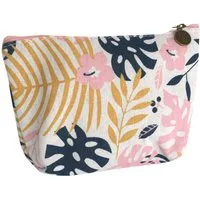 VIVA Kosmetiktasche Kulturbeutel ca. 21 x 13 x 6cm Pflegebeutel mit Innenfächern Tasche, farbenfroh gestaltet
