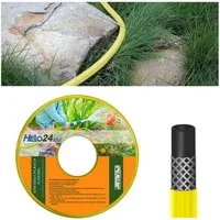 HELO24 Gartenschlauch Wasserschlauch 50m 1/2" Zoll gelb