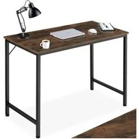 tectake Schreibtisch Jenkins (1-St., 1 tlg), Geradliniger Schreibtisch im minimalistischen Industrie-Stil