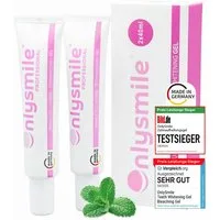 OnlySmile Zahnbleaching-Gel Zahnaufhellung Gel - Testsieger - Teeth Whitening Gel für Weiße Zähne, Zahnaufhellung, Bleaching Gel, Aufhellen, Weiße Zähne