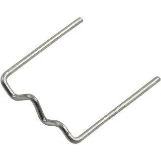 KS Tools Reparaturklammer U-Form, legierter Stahl, Ø 0,8 mm, 50 Stück - 150.1063