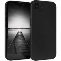 EAZY CASE Handyhülle TPU Hülle für Apple iPhone 17e 6,1 Zoll, Silikon Schutzhülle mit Kameraschutz kratzfest Back Cover Etui Schwarz