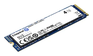 Kingston NV3 NVMe PCIe 4.0 SSD 4TB | snv3s/4000g | M.2 2280 / M-Key / PCIe 4.0 x4