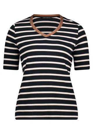 Betty Barclay - Ringelshirt Dark Blue/Nature - Gr. - 38