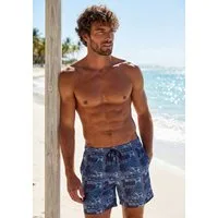 John Devin Badeshorts mit grafischem Design