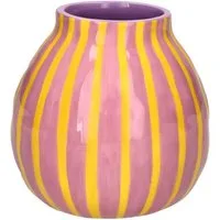 Giftcompany Dekovase Vase Artisan Rosa Gelb (13,7cm)