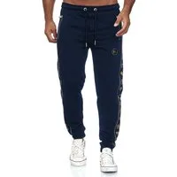 RedBridge Jogginghose mit seitlichem Logomuster und Reißverschlusstaschen
