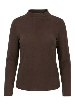 bianca - Langarmshirt - Novis braun - Gr. - 40