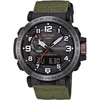 CASIO PRO TREK Funkchronograph PRW-6600YB-3ER, Quarzuhr, Armbanduhr, Herrenuhr, Solar, analog, digital, Stoppfunktion