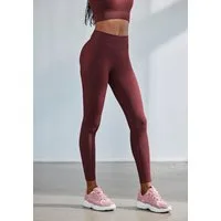 LASCANA Seamless Leggings Po Push Up mit Rippstruktur und Shapingeffekt, Sporthose, Sportleggings