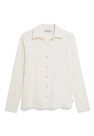 Armedangels - Bluse - Nalaannia beige - Gr. - M