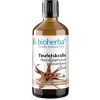 BIOHERBA R Bioherba Teufelskralle Tropfen Tinktur 100 ml Glasflasche, 1 er