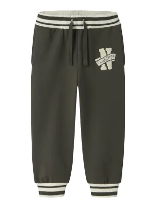 NAME IT - NMMLESLIE NREG SWEAT PANT BRU Peat - Gr. - 98