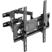 muchen TV-Wandhalterung TV Wandhalterung für 32" 43" 48" 55" 65" Neigbar Schwenkbar Wandhalter, (bis 65 Zoll, Für TCL LG SAMSUNG TOSHIBA PHILIPS HISENSE Fernseher, Für Fernseher 65 55 50 48 43 40 32 26 Zoll)