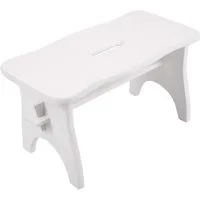 Creative Deco Fußhocker Fußbank Holz 38 x 19 x 21 cm Tritthocker Kinderhocker