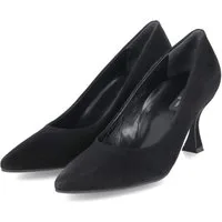 Paul Green Paul Green 3859-009 Damen Rauleder black Keilpumps