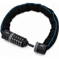 ibettertec Zahlenkettenschloss Fahrradschloss Ketten mit Zahlen und gehärteter kette, (Diebstahlschutz,Nylon-Außenhülle schützt die Kette vor Rost, 5-stelliges Zahlenschloss,Geeignet für Fahrrad), E-Bike, Scooter