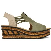 Rieker Rieker Damen-Sandalen Grün 68175-52 Sandale