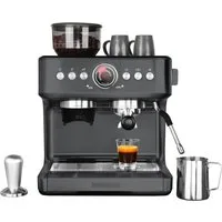 Gastroback Kaffeevollautomat Design Espresso Advanced Urban Duo 42627, Professionelle Siebträger-Espressomaschine für perfekten Kaffee