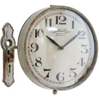 Mirabeau Wanduhr Uhr Adama antikgrau