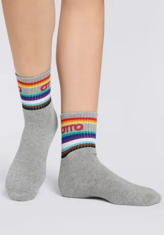 Capelli New York Socken Limited Edition Pride-Socken mit OTTO-Logo, hochwertige softe Qualität