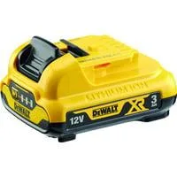 XR Akku DCB124, 12Volt 3Ah gelb/schwarz
