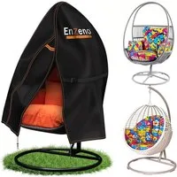 LuxusKollektion Gartenmöbel-Schutzhülle Ei Patio Hängesessel Abdeckung 115x190 cm Outdoor Swing Egg Chair