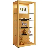 VCM Standvitrine Glasol III 115x52x35cm (1-St) Glasvitrine stehend, Modern und platzsparend, Glasschrank