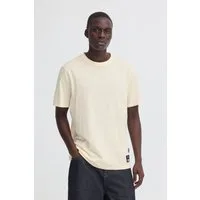 Blend Rundhalsshirt BHKeelan (1-tlg) Basic T-Shirt mit Patch