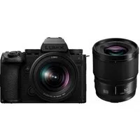 Panasonic DC-S5 IIX Gehäuse + S 20-60mm f3,5-5,6 + S 50mm f1 Systemkamera