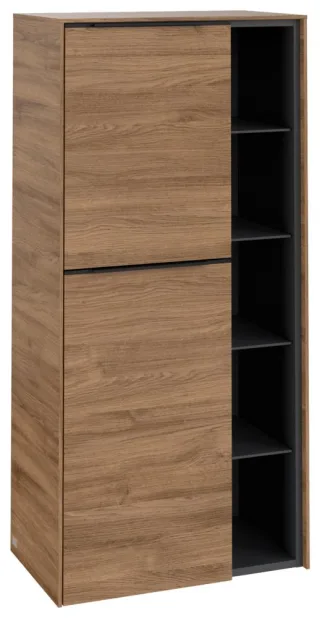Villeroy & Boch Subway 3.0 Mittelschrank, 2 Türen, 574 x 1200 x 346,5 mm, Kansas Oak / Kansas Oak C59801RH