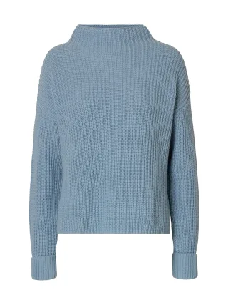 selected women - SLFSELMA SUS LS KNIT PULLOVER NOOS dusty blue - Gr. - S