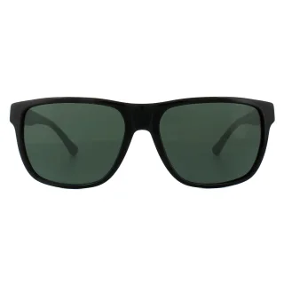 Emporio Armani Sonnenbrille 4035 501771 Schwarz Grau Grün