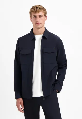 No Excess - Overshirt Full Zipper Stretch Sedoc night - Gr. - XXL