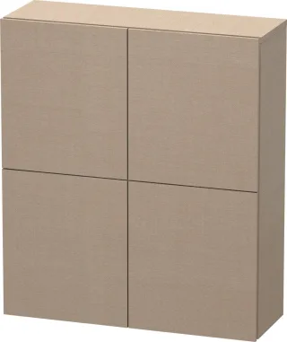 Duravit L-Cube Halbhochschrank Leinen Matt 700x243x800 mm - LC116707575 LC116707575