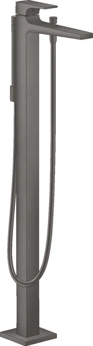 Hansgrohe Wannenmischer Metropol Fertigset zur Bodenmontage Brushed Black, 32532340 32532340