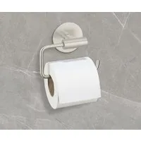 SCHÖNER WOHNEN-Kollektion Toilettenpapierhalter »Meleto«, Wandhalter aus rostfreiem Edelstahl, zum Kleben oder Bohren
