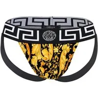 Versace Tanga Herren Jockstrap 1er Pack Baumwolle (Packung, 1er Pack)