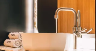 JEE-O Soho Stand-Waschtischarmatur, progressiv, edelstahl gebürstet, 700-1750 700-1750