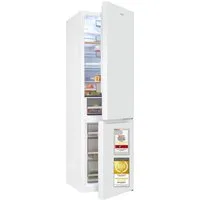exquisit Kühl-/Gefrierkombination KGC5380-115-NF-040A, 200.5 cm hoch, 59,5 cm breit, 378 l Nutzinhalt gesamt, 4 Sternefach, Energieklasse A