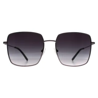 Calvin Klein CK22121S 051 Sonnenbrille mit leichtem rutheniumgrauem Farbverlauf