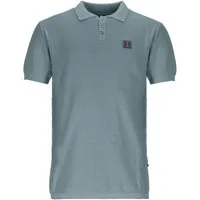 Leitfeuer Poloshirt 11324 Herren Strick-Poloshirt linksgestrickt - Kurzarm-Shirt mit Polokragen
