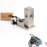 Adapter für Kinderwagen moin minis Adapter Croozer Fahrradanhänger bis 2015 Achsadapter Zusatzkupplung
