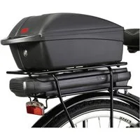 FISCHER Fahrrad Fahrradtasche Gepäckträger-Box sw 86500:FISCHER