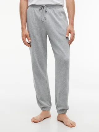 WAFFLE CUFFED PANT Light Grey Heather - Gr. - M