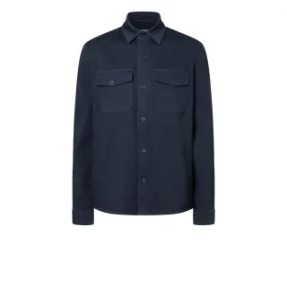 MAC - MAC JEANS - Overshirt, MacFlexx blau - Gr. - L