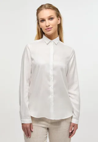 ETERNA - Bluse Langarm off-white - Gr. - 42/Langarm