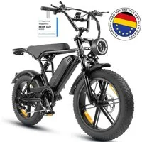Vankel E-Bike Cityrad E6-2.0 Elektrofahrrad 20” x 4 Damen u. Herren Pedelec 720Wh Max.108KM, Heckmotor, 720 Wh, Pedelec, Elektrofahrrad E-Mountainbike für Erwachsene, E-bikes