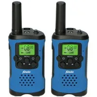 Alecto Walkie Talkie FR-115BW, (Set, 2-St., 2er Set), 5km Reichweite, 24h Standby, Taschenlampe, 8 Kanäle, in 5 Farbsets